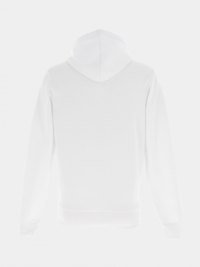 Sweat à capuche core solid blanc homme - Lacoste