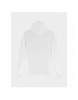 Sweat à capuche core solid blanc homme - Lacoste