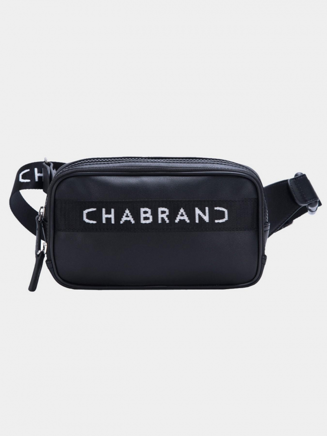 Sac banane campus logo noir homme - Chabrand