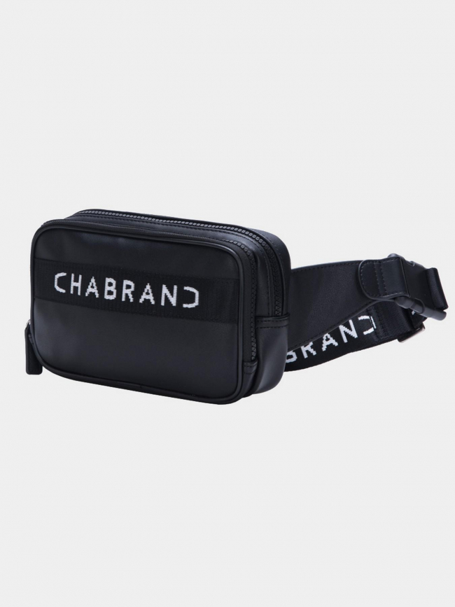 Sac banane campus logo noir homme - Chabrand