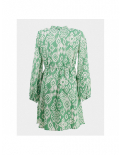 Robe courte fluide gema gida vert femme - Vero Moda