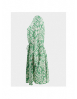 Robe courte fluide gema gida vert femme - Vero Moda