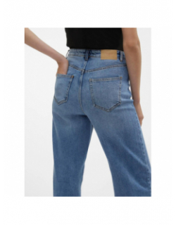 Jean large taille haute tessa bleu femme - Vero Moda