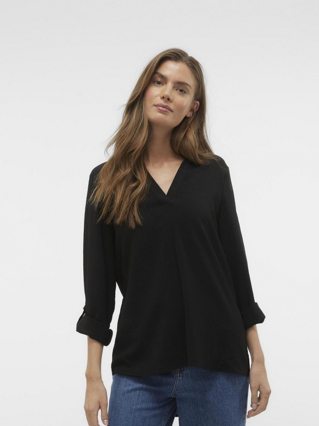 Blouse fluide gavina noir femme - Vero Moda