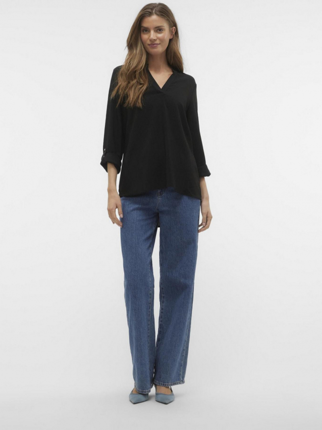 Blouse fluide gavina noir femme - Vero Moda