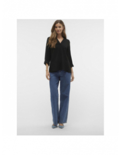 Blouse fluide gavina noir femme - Vero Moda