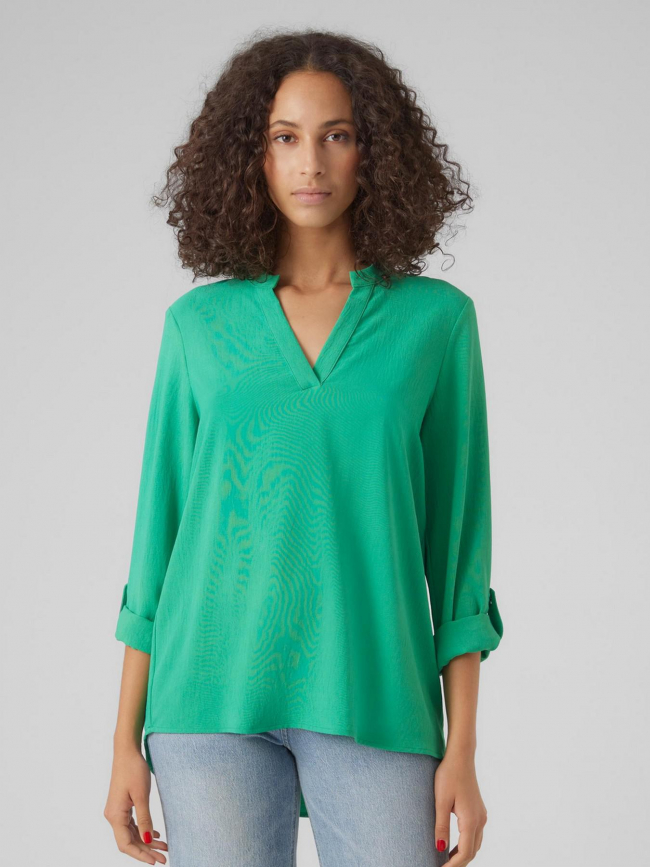 Blouse fluide gavina vert femme - Vero Moda