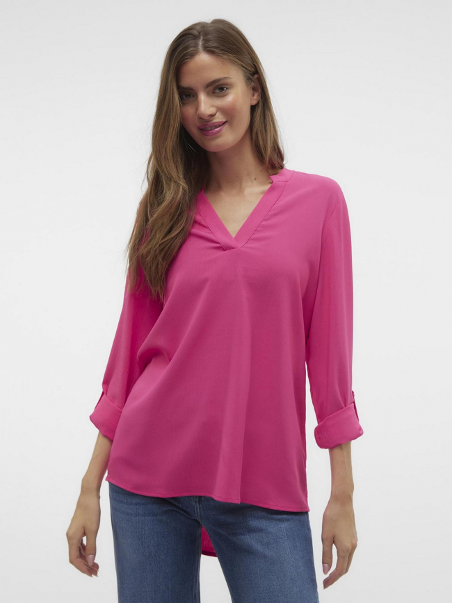 Blouse fluide gavina rose femme - Vero Moda