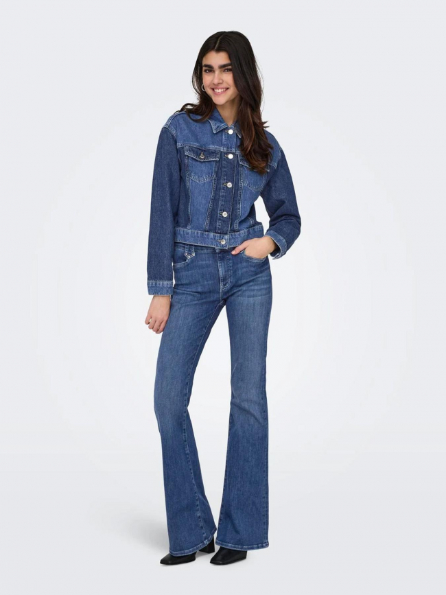 Veste en jean amelio bleu femme - Only