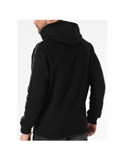 Sweat à capuche logo doré noir homme - Project X Paris