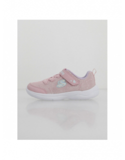 Baskets à scratch stepz 2.0 rose fille - Skechers