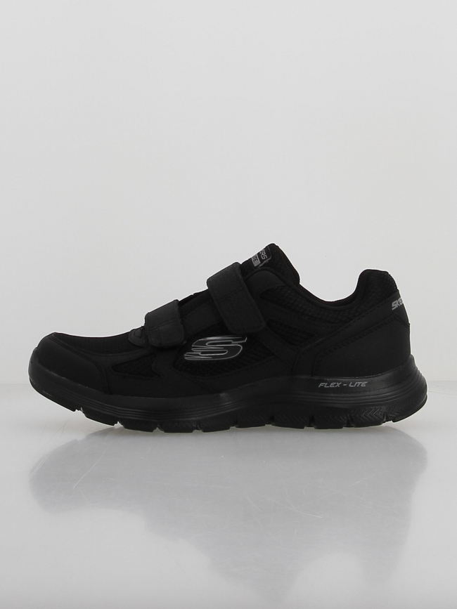 Baskets à scratch flex advantage 4.0 noir homme - Skechers