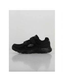 Baskets à scratch flex advantage 4.0 noir homme - Skechers