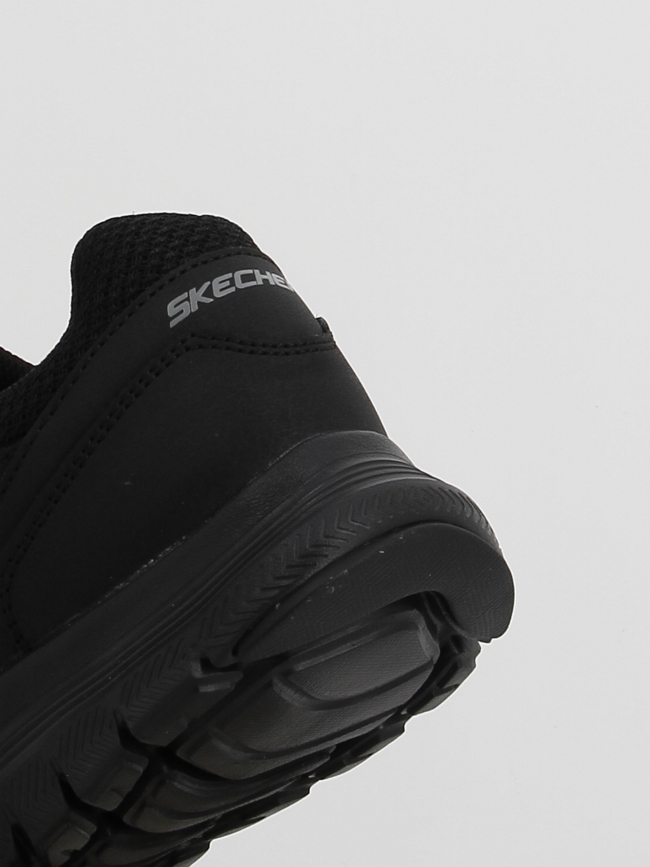 Baskets à scratch flex advantage 4.0 noir homme - Skechers