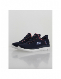 Baskets slip-ins diamond dream bleu femme - Skechers