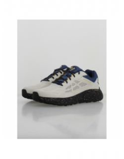 Baskets bounder rse beige noir bleu homme - Skechers