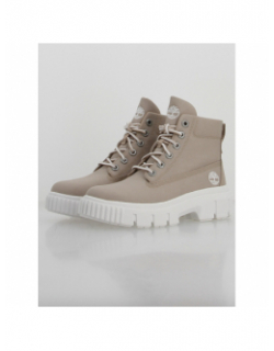 Boots en toile greyfield beige femme - Timberland