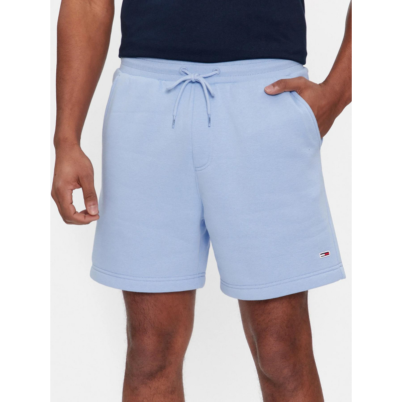 Short jogging beach fleece bleu homme - Tommy Jeans