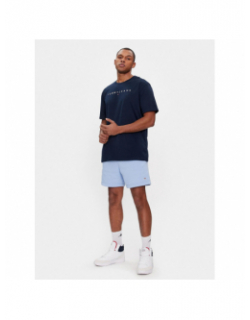 Short jogging beach fleece bleu homme - Tommy Jeans