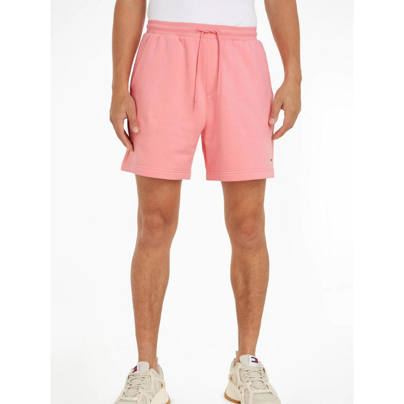 Short jogging beach fleece rose homme - Tommy Jeans