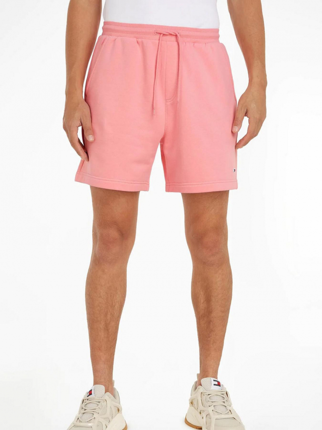 Short jogging beach fleece rose homme - Tommy Jeans