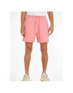 Short jogging beach fleece rose homme - Tommy Jeans