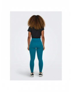 Legging de sport jam sana play bleu vert femme - Only