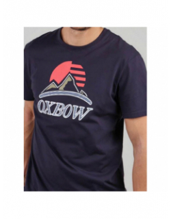 T-shirt graphique teroo bleu marine homme - Oxbow