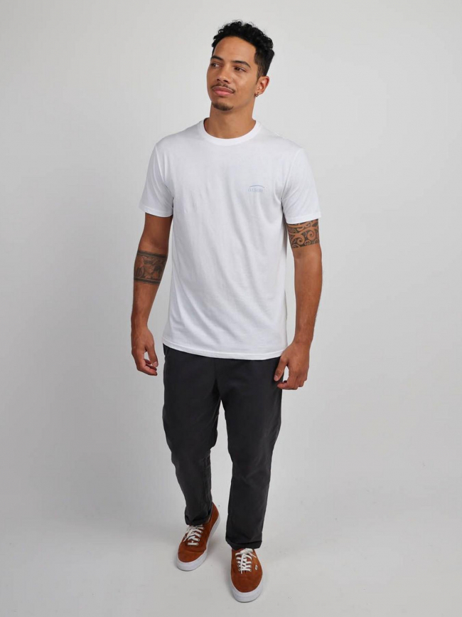 T-shirt graphique imprimé tumurai blanc homme - Oxbow