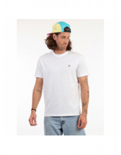 T-shirt uni tebaz blanc homme - Oxbow