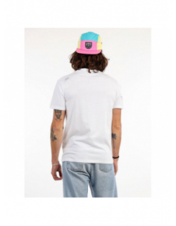 T-shirt uni tebaz blanc homme - Oxbow