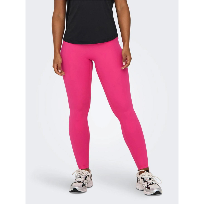 Legging de sport jam sana play rose femme - Only