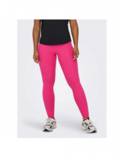 Legging de sport jam sana play rose femme - Only