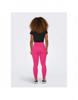 Legging de sport jam sana play rose femme - Only