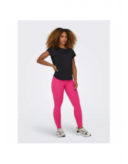 Legging de sport jam sana play rose femme - Only