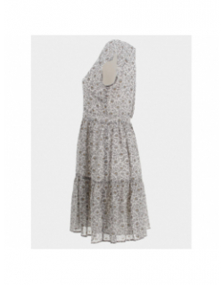 Robe fluide chardon blanc femme - Le Temps Des Cerises