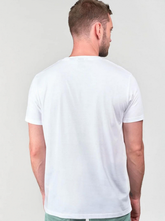 T-shirt pimento blanc homme - Le Temps Des Cerises