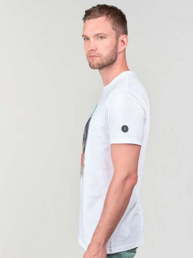 T-shirt pimento blanc homme - Le Temps Des Cerises