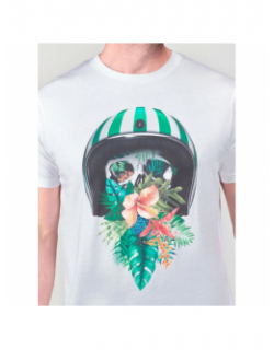 T-shirt pimento blanc homme - Le Temps Des Cerises