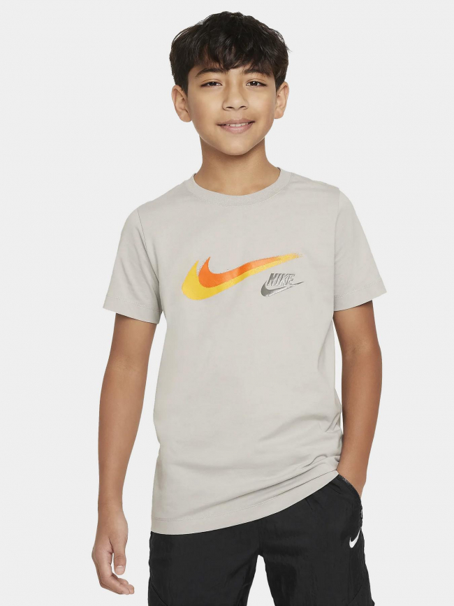 T-shirt iron ore gris garçon - Nike