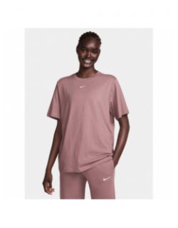 T-shirt à manches courtes essential violet femme - Nike