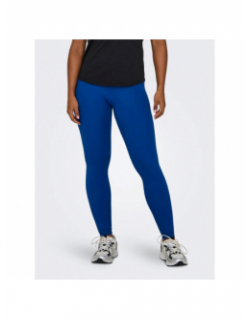 Legging de sport jam sana bleu femme - Only