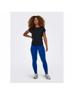 Legging de sport jam sana bleu femme - Only