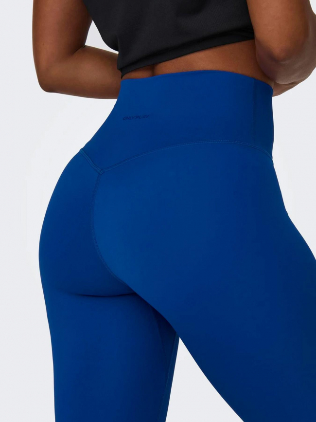 Legging de sport jam sana bleu femme - Only