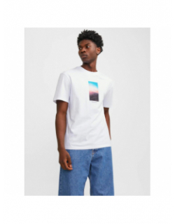 T-shirt vesterbro picture blanc homme - Jack & Jones