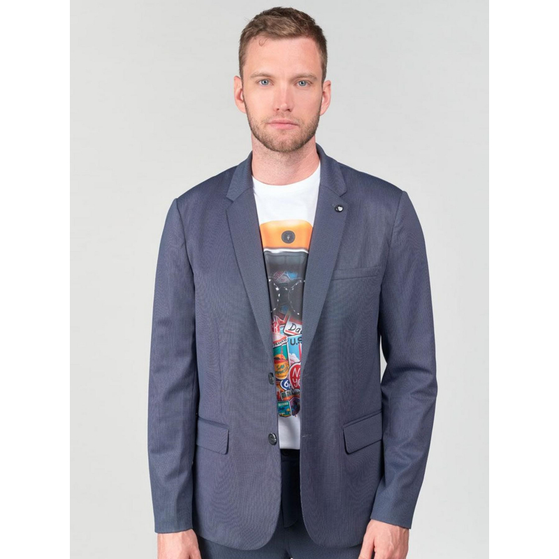 Veste blazer misar bleu homme - Le Temps Des Cerises