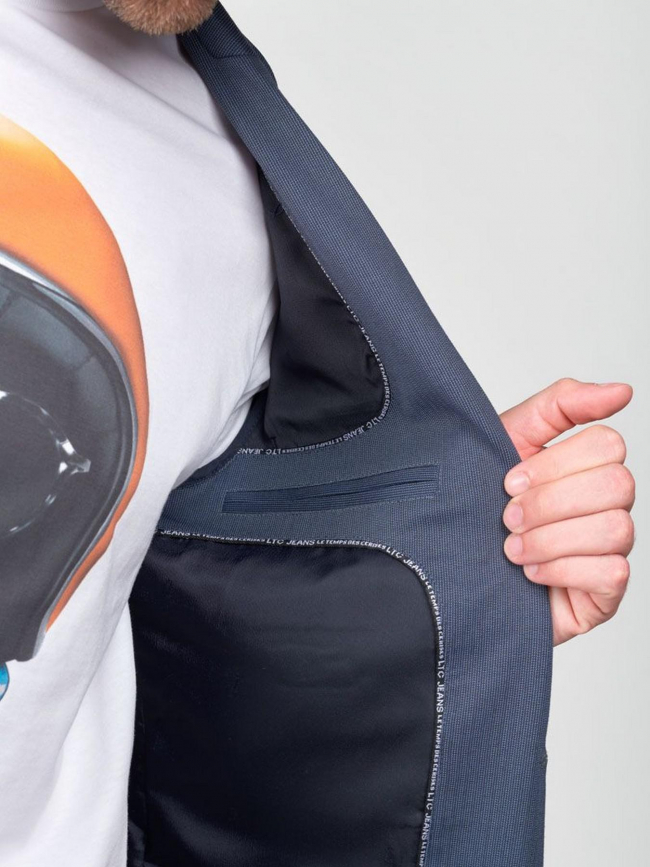 Veste blazer misar bleu homme - Le Temps Des Cerises