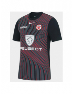 Maillot d'avant match du rugby club toulonnais noir - Nike