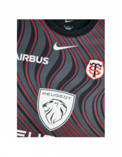 Maillot d'avant match du rugby club toulonnais noir - Nike