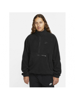 Sweat zippé polaire noir homme Nike - Main Image
